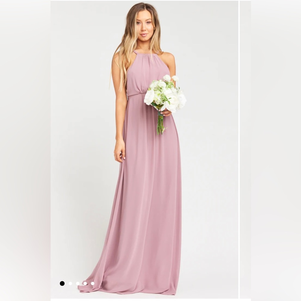 Show Me Your Mumu- Amanda Maxi Dress- Antique Rose Chiffon
